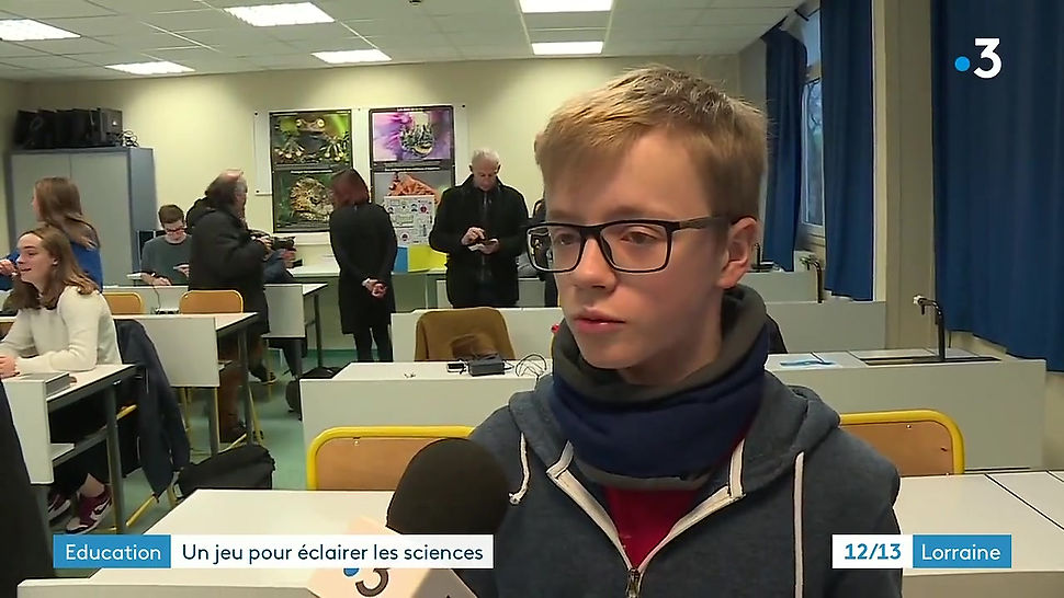 France 3 : Reportage e-Lumi du 17/01/20